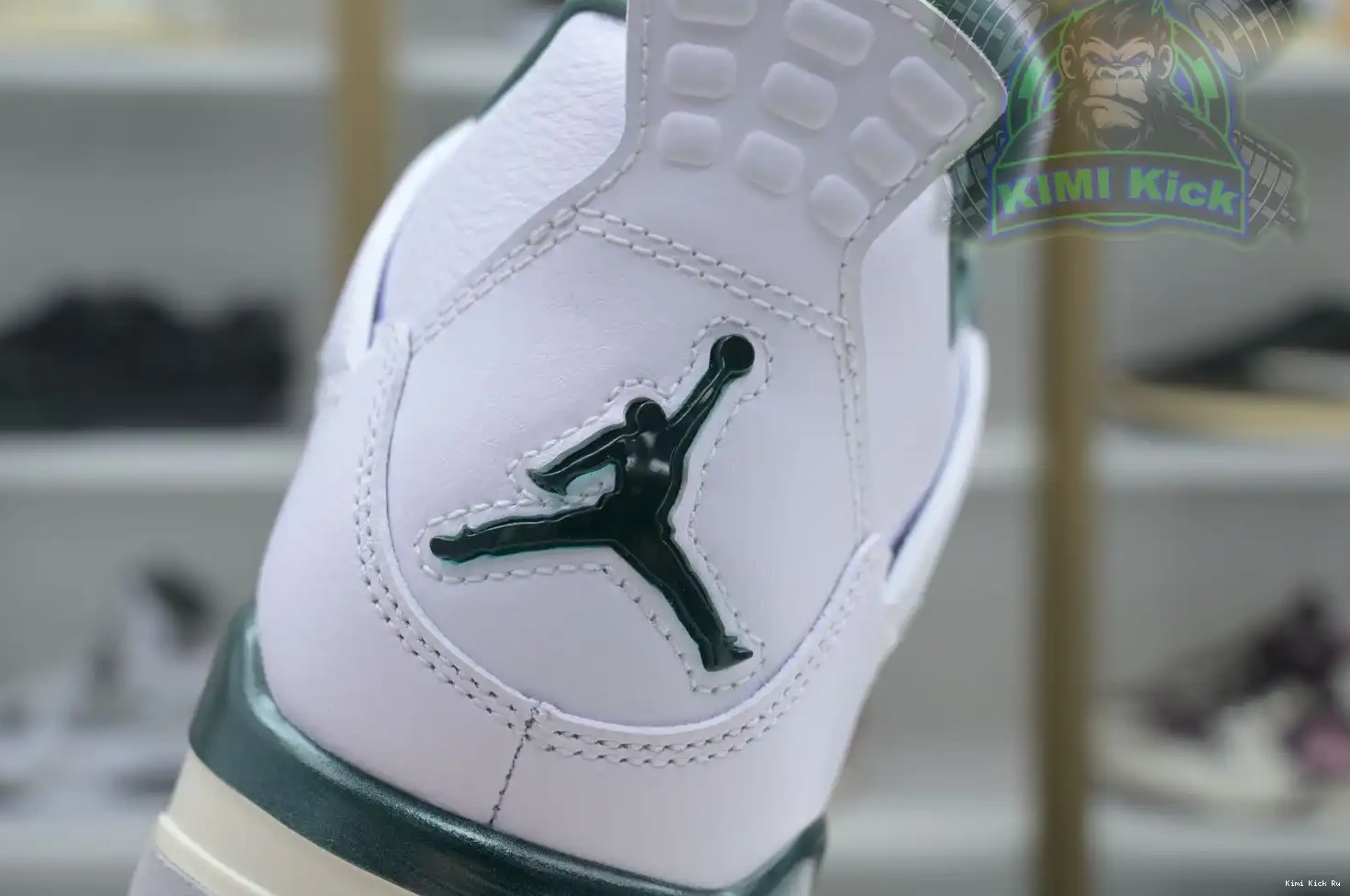 Kimikick Green Oxidized Jordan Air 4 0427